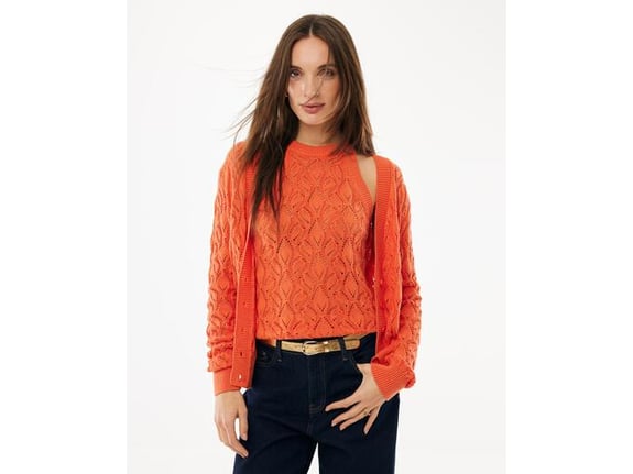 Mexx Ženski džemper Flower knit cardigan MF006603861W-161450