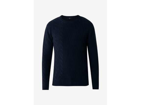 Mexx Muški Džemper sa strukturom i okruglim izrezom MF006605843M-194020