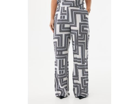 Mexx Ženske pantalone Geo print pants wide leg MF007004661W-300007