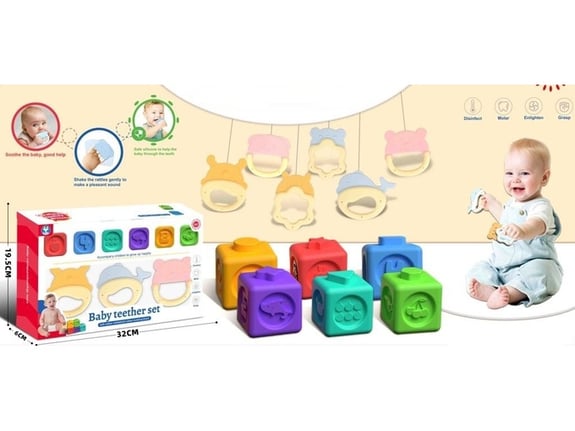 Merx Bebi gumene kocke MS33521