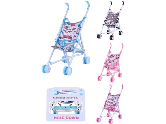 Merx Metalna kolica za bebe MS63422