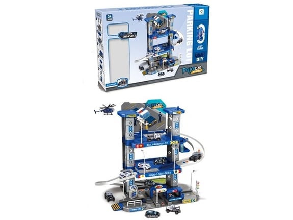 Merx Policijska garaža sa helihopterom MS79083