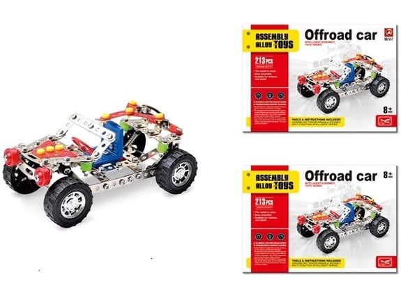Merx Metalni offroad auto 213 pcs MS87600