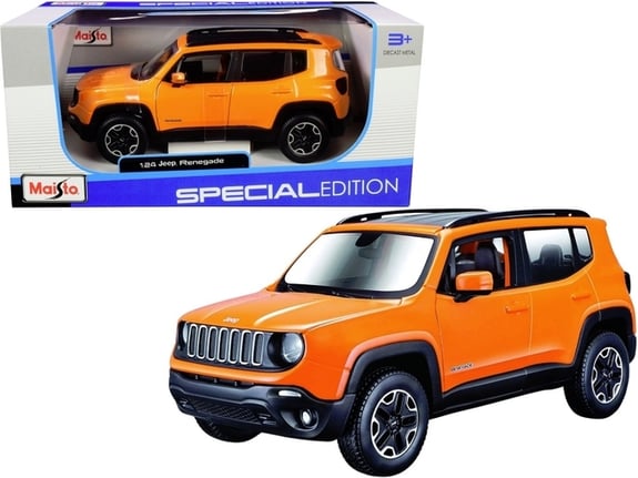Maisto Metalni model autića 1:24 Jeep Renegade 31282