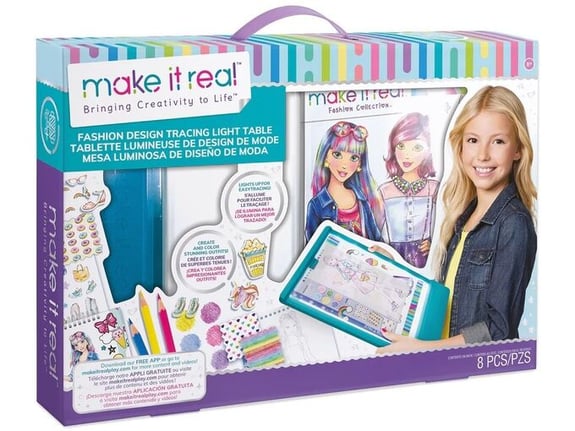 Make it Real Modna svetleća tabla za crtanje