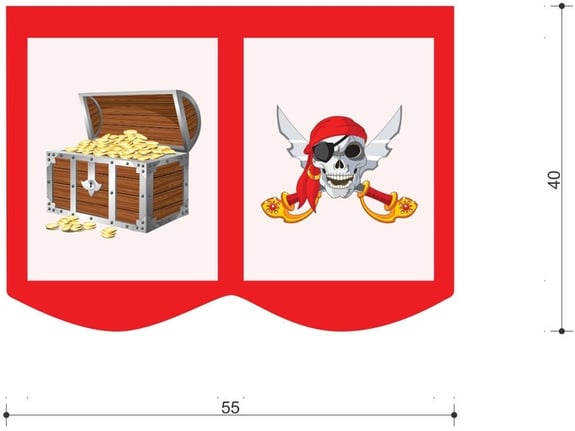 Mobi Torbica za krevet Pirates