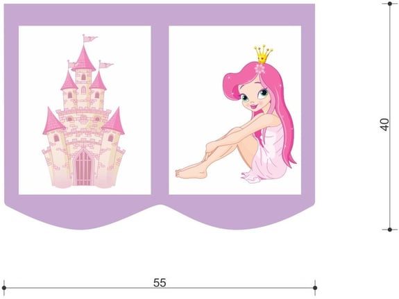 Mobi Torbica za krevet Princess