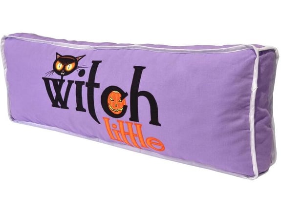 Mobi Ukrasni jastuk Little Witch - natpis