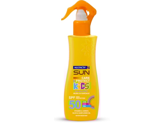 Multiactiv Mleko za sunčanje u psreju SPF 50 Sun Care and Protect Kids 200ml