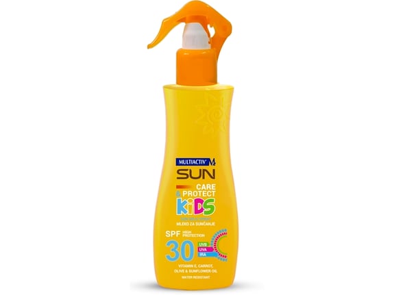 Multiactiv Mleko za sunčanje u spreju SPF 30 Sun Care and Protect Kids 200ml