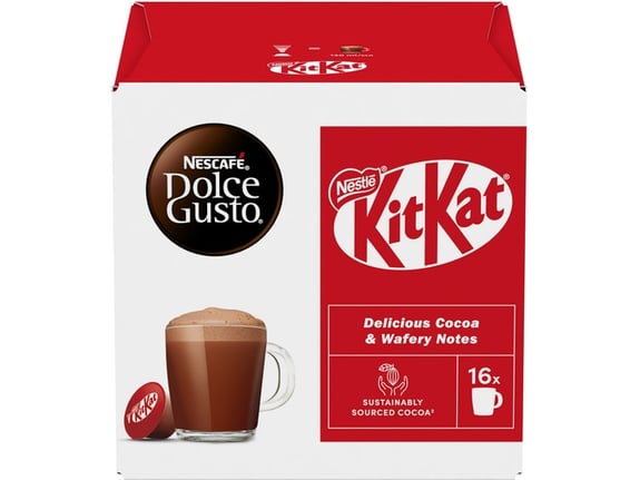 Nescafe Kapsule Dolce Gusto Kit Kat Chocolate 16caps/256g