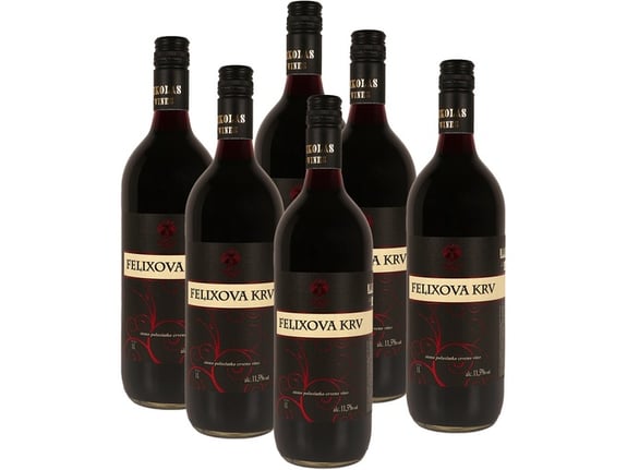 Nikolas Wines Vino Felixova krv staklo x 6kom