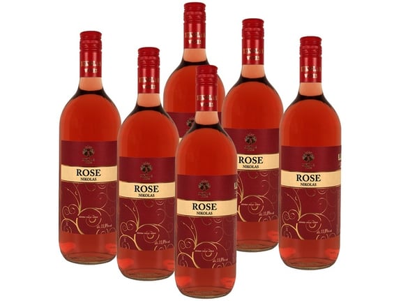 Nikolas Wines Vino Rose Staklo x 6kom