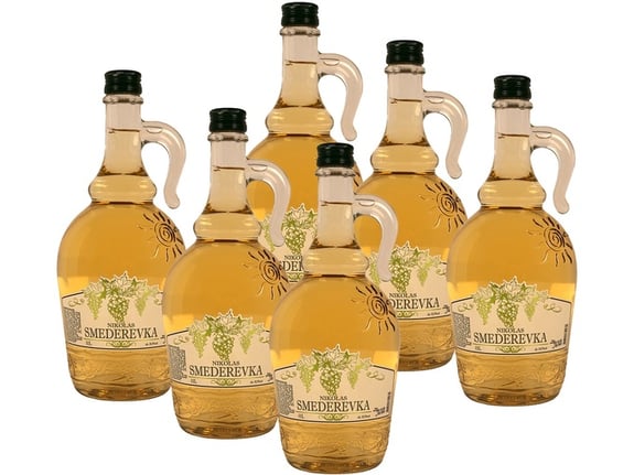 Nikolas Wines Vino Smederevka St.Balon x 6kom