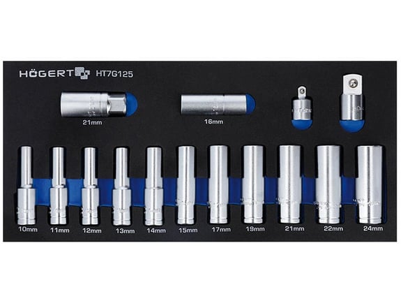 Hogert Organizator EVA set nastavaka s adapterom 14 komada