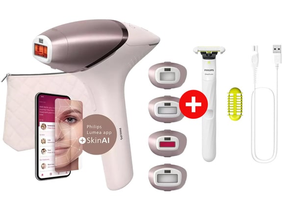 Philips Epilator Lumea BRI977/00 + Philips OneBlade Intimate QP1924/20