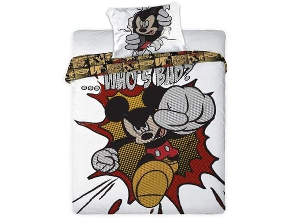 Posteljina za decu Mickey Mouse 160x200+70x80cm