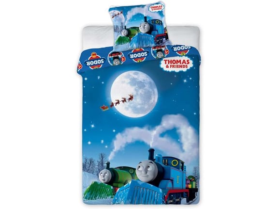 Posteljina za decu Tomas i Prijatelji 160x200+70x80cm