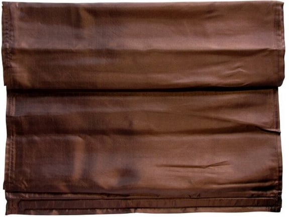 Quelle Zavesa traka braon saten set 2 komada 2760-08