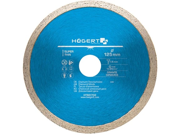 Hogert Dijamantska rezna ploča 125mm
