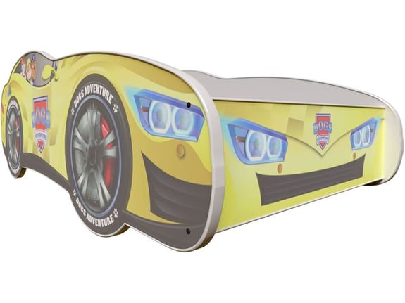 Racing Car Dečiji krevet Dog Adventure 160x80cm