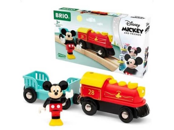 Brio Mickey Mouse lokomotiva na baterije