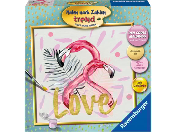 Ravensburger Društvena igra Slikaj po brojevima Ljubav