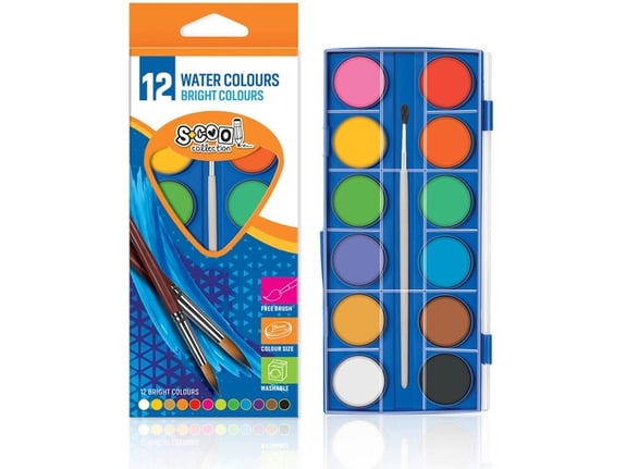 S-cool Vodene boje 1/12 28mm SC012