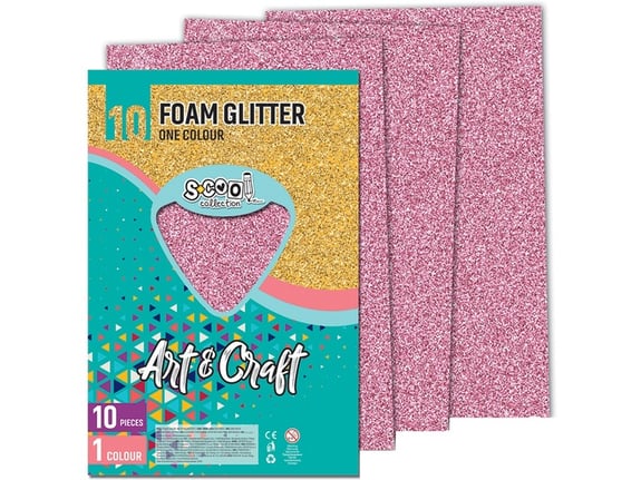 S-cool Šljokičasta eva pena 1/10 SC1216