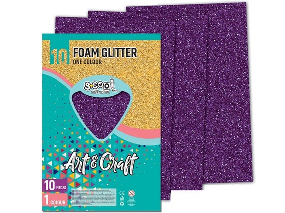 S-cool Šljokičasta eva pena 1/10 SC1218