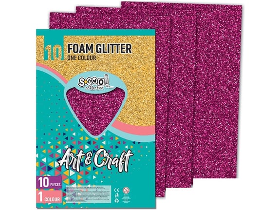 S-cool Šljokičasta eva pena 1/10 SC1223