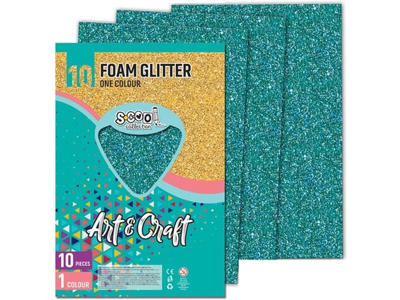 S-cool Šljokičasta eva pena 1/10 SC1224