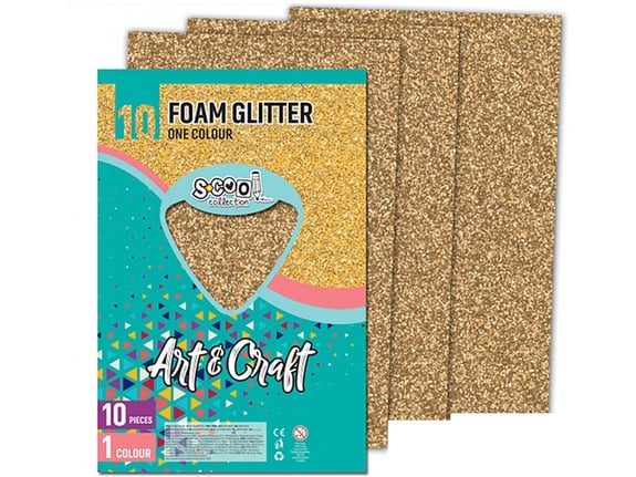 S-cool Šljokičasta eva pena 1/10 SC1484