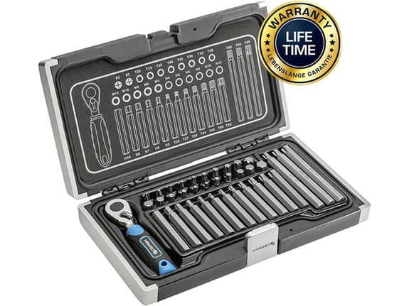 Hogert Set alata bitovi s račvnom 37 komada