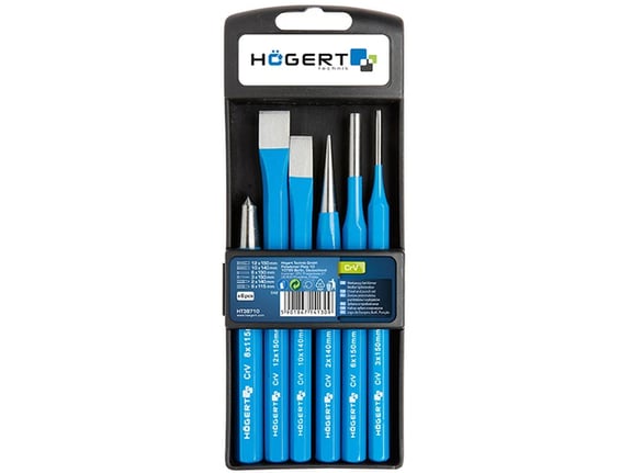 Hogert Set dleta i izbijača 6 komada