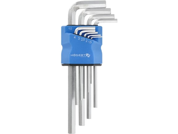 Hogert Set imbus ključeva 9 komada S2 dugi