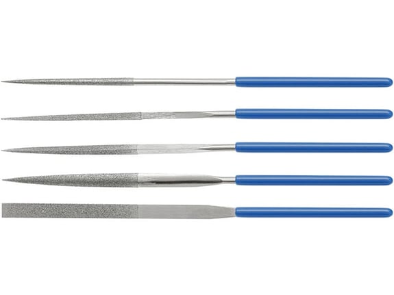 Hogert Set tankih turpija 5 komada s dijamantnim segmentima