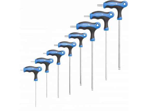 Hogert Set torx t-ručka 8 komada 2.5-10 s2