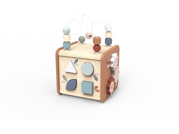 Speedy Monkey Dečja igračka Aktiviti kocka 5u1