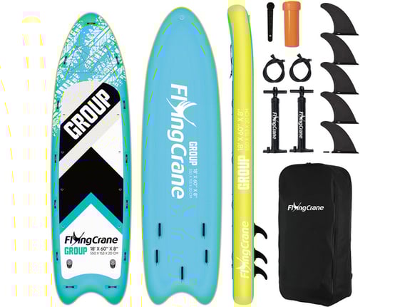 Flyingcrane SUP daska na naduvavanje Grupna XXXXXL 550x153x20cm