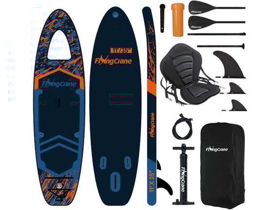 Flyingcrane SUP daska na naduvavanje XL Window 335x89x15cm