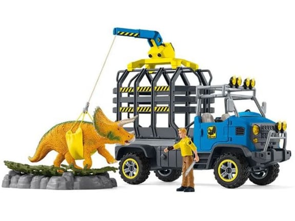 Schleich Misija transport dinosaurusa