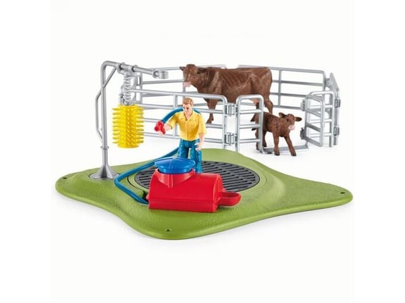 Schleich Stanica za kupanje krava