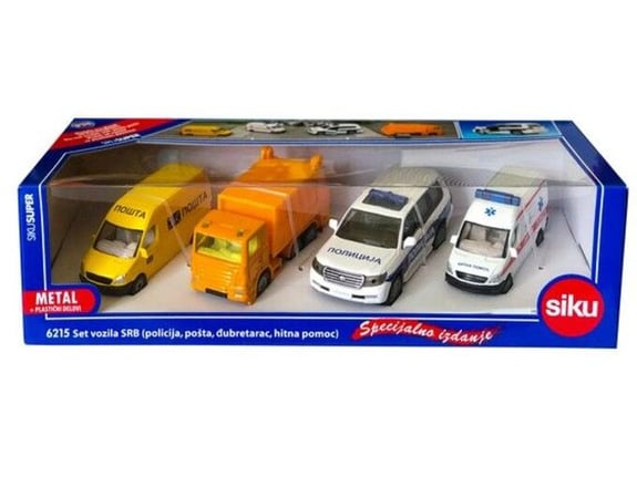Siku Gift Set vozila Srbije specijalno izdanje