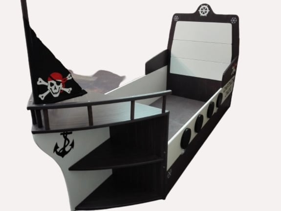 Smotuljko Dečiji krevet Brod 190x80cm