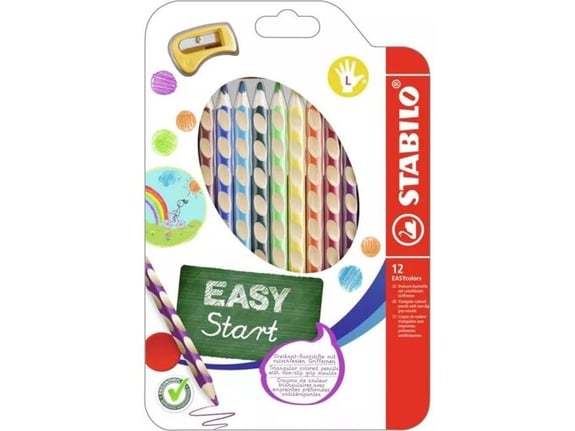 Stabilo Drvene bojice za levoruke Easy Colors 1/12