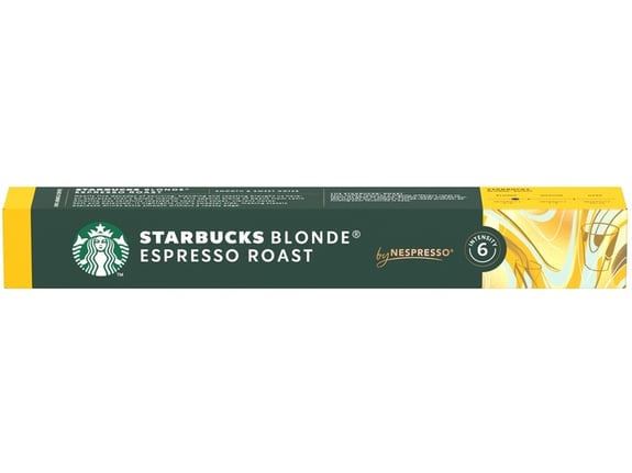 Starbucks Kapsule Blonde Espresso roast by Nespresso 10caps/53g