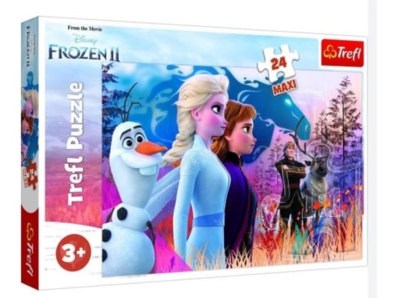 Tref Line Puzzle Frozen 24 T42983