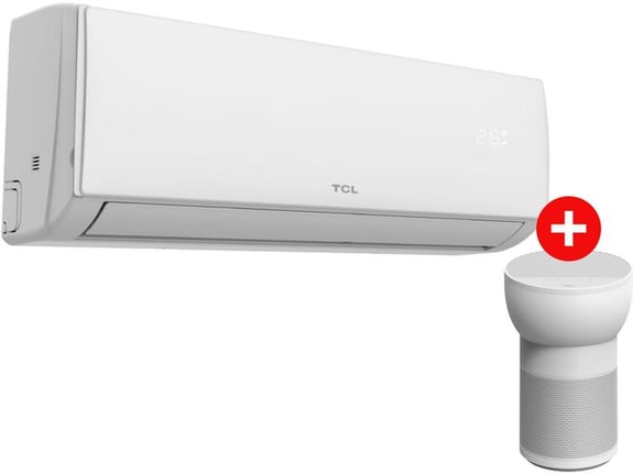 TCL Inverter klima uređaj TAC-12CHSD/XA73IFS i TCL Prečišćivač vazduha Breeva A2WW