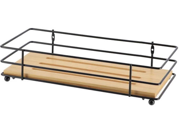 Tendance Žičana polica bambus 6x26,5x11,5cm